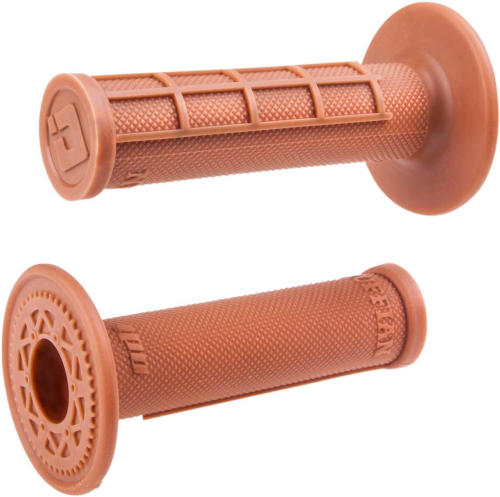 ODI - ODI MX Single-Ply Half Waffle Grips - Gum - H01RFGR