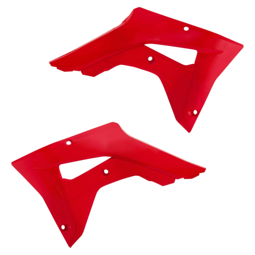 Acerbis - Acerbis Radiator Shrouds - Red - 2645450227