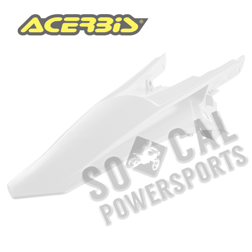 Acerbis - Acerbis Rear Fender - White - 2634040002