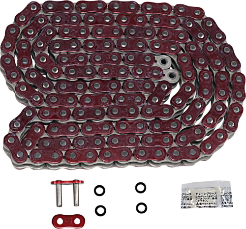 EK Chain - EK Chain 530 ZVX3 Series ZX-Ring Chain - 150 Links - Red - 530ZVX3-150AR