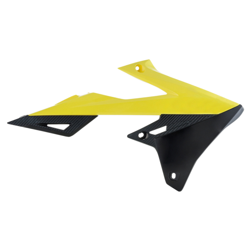 Acerbis - Acerbis Radiator Shrouds - Yellow/Black - 2686491017