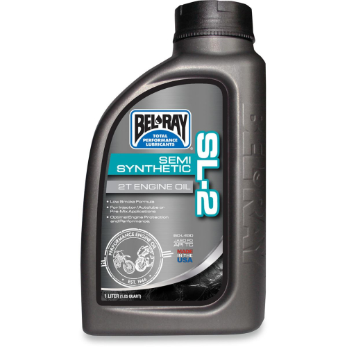 Bel-Ray - Bel-Ray SL-2 Semi-Synthetic 2T Engine Oil - 1L. - 99460-B1LW