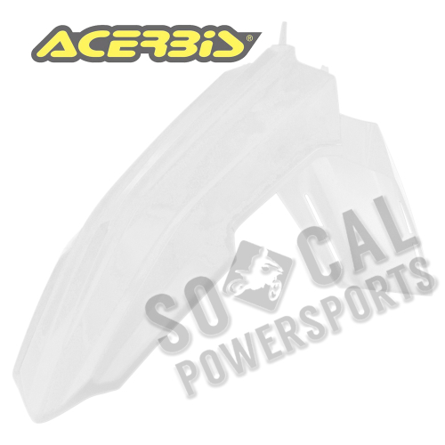 Acerbis - Acerbis Front Fender - White - 2686470002