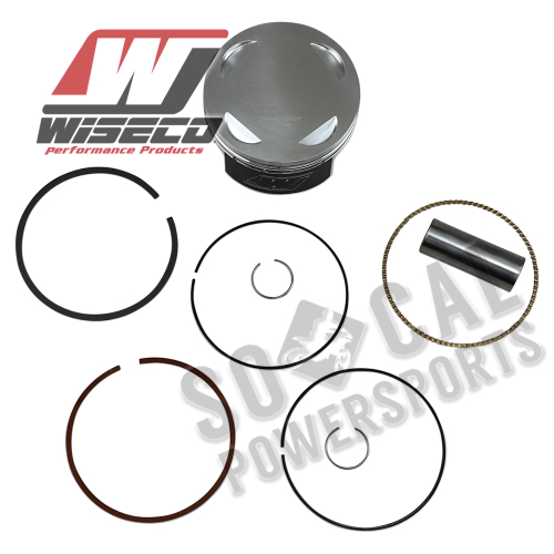 Wiseco - Wiseco Piston Kit - Standard Bore 99.92mm, 10.5:1 Compression - 4989M10000