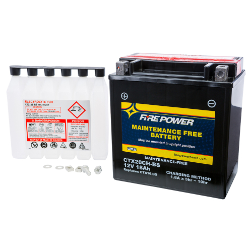 Fire Power - Fire Power Sealed Battery - CTX20CH-BS