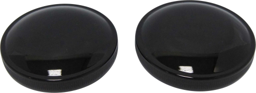 HardDrive - HardDrive Cam Style Gas Cap Set - Black - 75-007BK