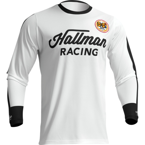 Thor - Thor Hallman Differ Roosted Jersey - 2910-7115 - White/Black - Small