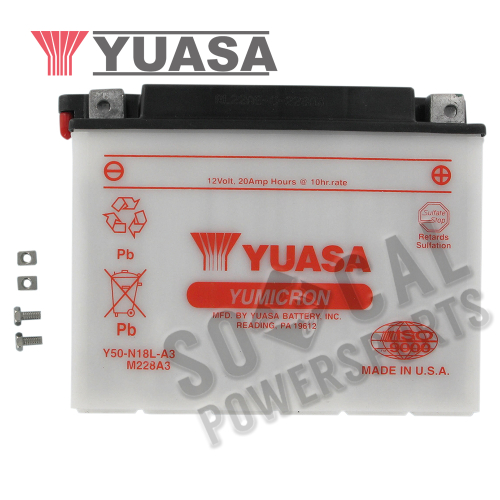 Yuasa - Yuasa Yumicron Battery - Y50-N18L-A3 - YUAM228A3