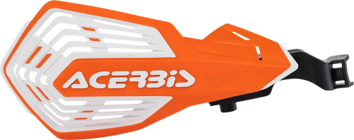 Acerbis - Acerbis K-Future Handguards - Orange/White - 2801976816