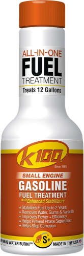 K100 - K100 Gasoline Treatment Small Engine - 8 Oz. - 801