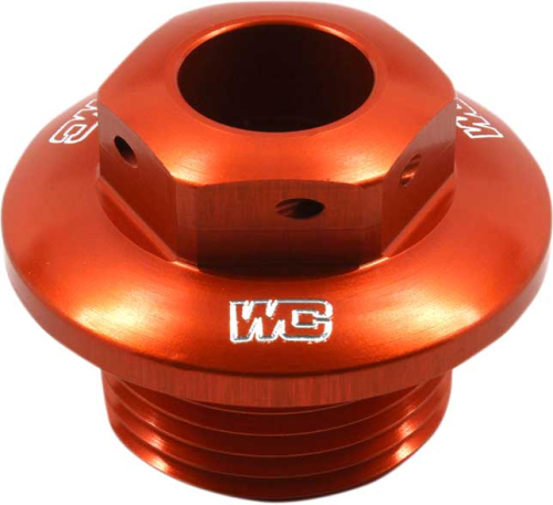 Works Connection - Works Connection Steering Stem Nut - Orange - 24-380