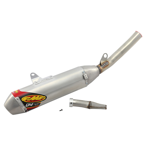 FMF Racing - FMF Racing Q4 HEX Spark Arrestor Slip-On - 044452