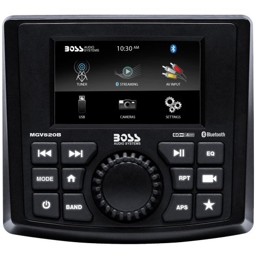 Boss Audio - Boss Audio MGV520B Marine Stereo Head Unit - AM/FM/BT/USB