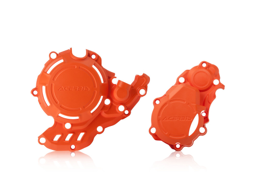 Acerbis - Acerbis Clutch Cover - Orange - 2977605226