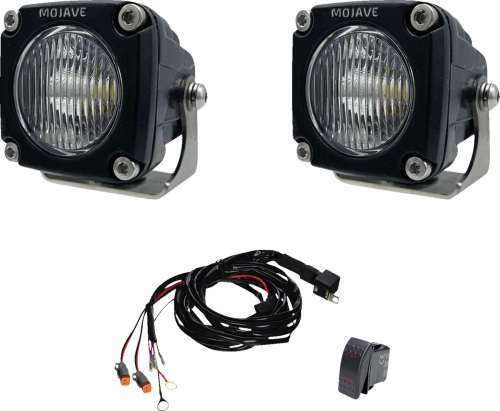 All Balls - All Balls LED Racing Light Kit - 2in. - 20W - 1200LM - TLM2-KIT