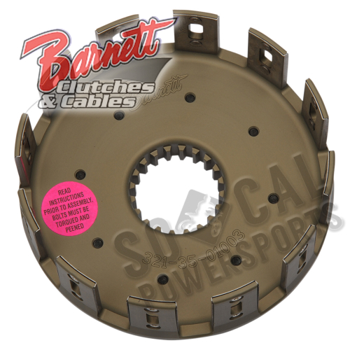 Barnett - Barnett Billet Clutch Basket - 321-35-01003