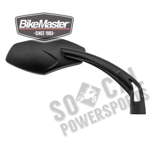 BikeMaster - BikeMaster Fancy Mirror - Spear - Black - KS-A62B