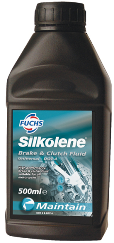 Silkolene - Silkolene Universal Brake/Clutch Fluid DOT3&4 - 500ml. - 80074500483