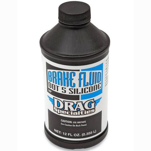 Drag Specialties - Drag Specialties DOT-5 Silicone Brake Fluid - 12oz. - 37030014