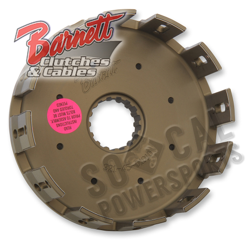 Barnett - Barnett Billet Clutch Basket - 321-45-01010