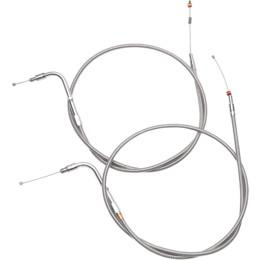 Barnett - Barnett Stainless Clear-Coated Throttle Push Cable - 102-90-40017