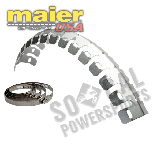 Maier Mfg - Maier Mfg Universal Pipe Guards - Aluminum - 99010S