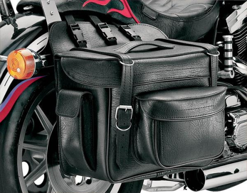 All American Rider - All American Rider XXXL Box-Style Detachable Saddlebag - Plain - 9902P