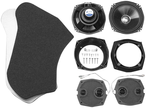 J&M - J&M Performance 7.25in. Fairing Speaker Upgrade Kit - HRSK-7252GTM