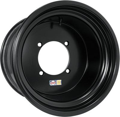 Douglas Wheel Tire - Douglas Wheel Tire Red Label Wheel - 12x10 - 4+6 Offset - 4/156 - Black - 014-749