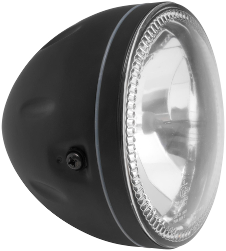 BikeMaster - BikeMaster Angel Halo Headlight with CCFL - Side Mount - Black - FA54 BLK