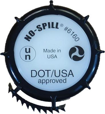 No-Spill - No-Spill Replacement Cap for Gas Can - DOT/UN Approved - 6160