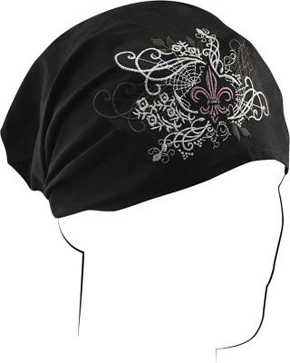 Zan Headgear - Zan Headgear Highway Honeys Womens Headwrap - HBHH03 - Fleur-de-Lis - OSFM