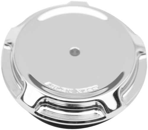 Arlen Ness - Arlen Ness Gas Cap - Beveled - L.E.D. Gauge - Chrome - 70-301