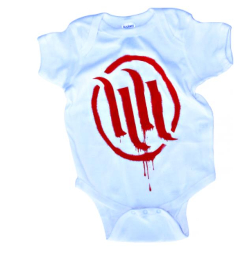 Smooth - Smooth H & H Spray Bar Infant Romper - 1625-103 - White/Red - 12-18 months