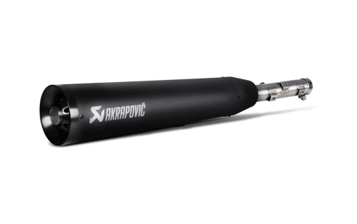 Akrapovic - Akrapovic Slip-On Line Exhaust - Black Stainless Steel Muffler - SY9SO3HBBOSSBL