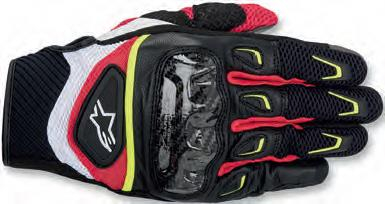 Alpinestars - Alpinestars SMX-2 Air Carbon Gloves - 3567714-1053-3X - Black/White/Yellow/Red - 3XL