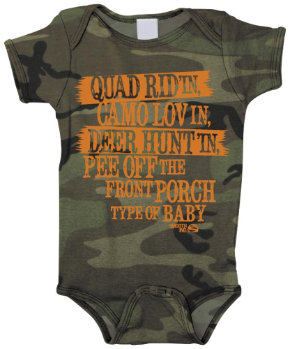 Smooth - Smooth MX Quad Ridin Infant Romper - 1633-102 - Camo - 6-12 months