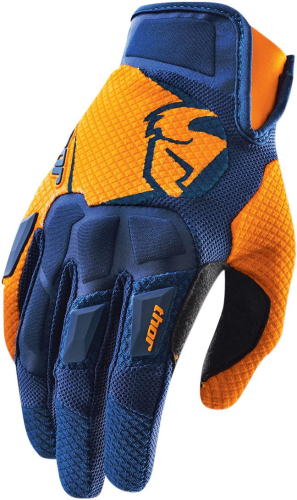 Thor - Thor Flow Gloves - XF-2-3330-3073 - Navy/Orange - X-Small