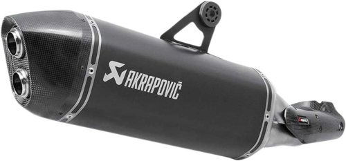 Akrapovic - Akrapovic Slip-On Line Exhaust - Black Titanium Muffler - S-B12SO10-HAABL