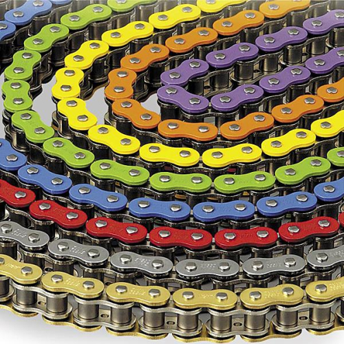 EK Chain - EK Chain 530 MVXZ Quadra X-Ring Chain - 110 Links - Chrome - 803-530MVXZ-110/C