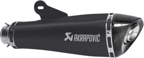 Akrapovic - Akrapovic Slip-On Line Exhaust - Black Titanium Muffler - S-B12SO13-HCZBL