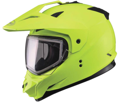 G-Max - G-Max GM11S Snow Sport Helmet - G2115607 - Hi-Viz Yellow - X-Large