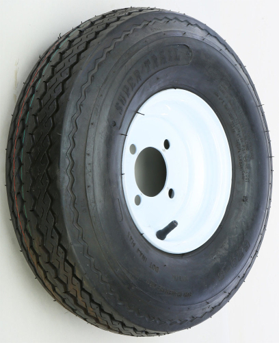 AWC - AWC Bias B/4 Ply, Standard, Trailer Tire/Wheel Kit - 5.70-8 - 4/4 - TA2283740-70B570C