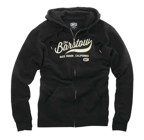 100% - 100% Barstow Zip Hoody - 3601300112 - Black - Large