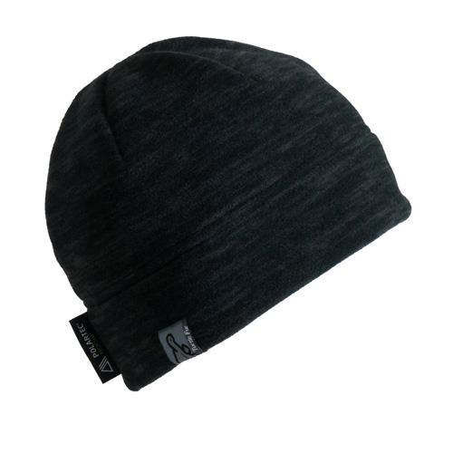 Turtle Fur - Turtle Fur Polartec ThermalPro Stria Beanie - 190560-300 - Onyx - OSFM