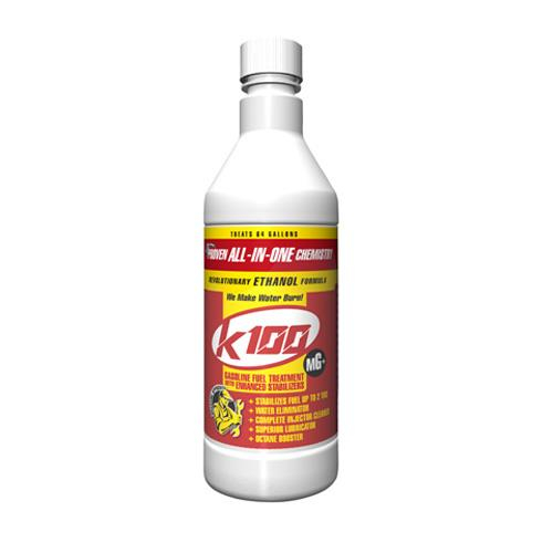 K100 - K100 Gasoline Fuel Treatment with Enhanced Stabilizer - 32oz. - K100MG 32OZ