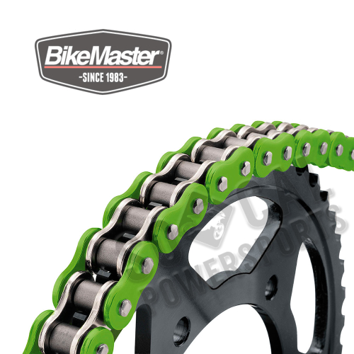 BikeMaster - BikeMaster 525 BMXR Series X-Ring Chain - 150 Links - Green - 197478