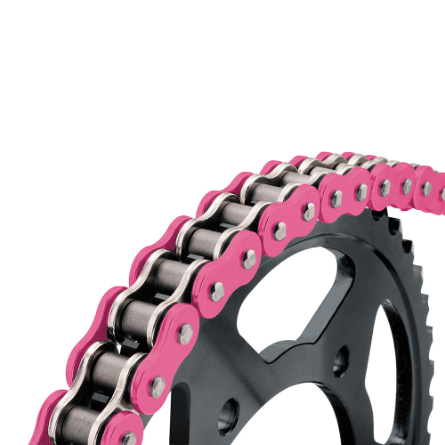 BikeMaster - BikeMaster 525 BMXR Series X-Ring Chain - 120 Links - Pink - 197475