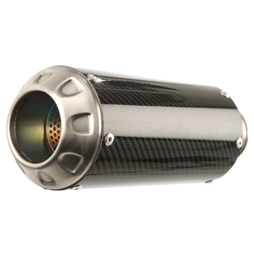 Hotbodies Racing - Hotbodies Racing MGP II Growler Dual Slip-Ons - Carbon Fiber Muffler - 51501-2404