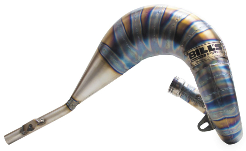 Bills Pipes - Bills Pipes 2-Stroke MX2 Series Cone Look Pipe - Carbon Steel - Y-82CL